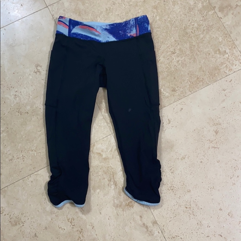cropped mid waist iviva leggings